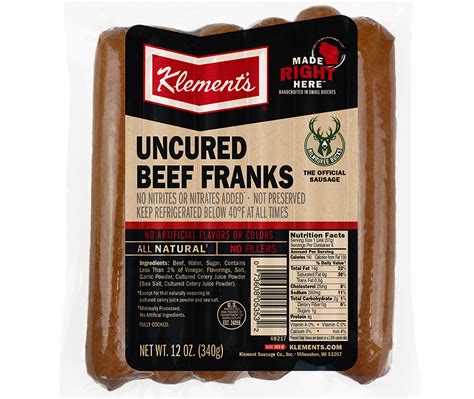 Beef Franks Archives - Klement's