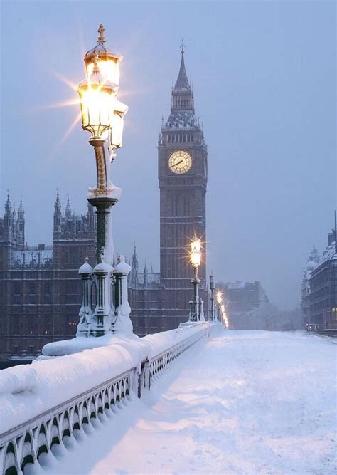 🔥 Download Winter London Bigben Bridge Snow Snowy Day In by @phillipwatson | London Day ...