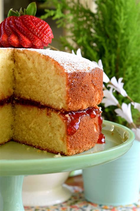 Jam Filled Vanilla Layer Cake - Lord Byron's Kitchen