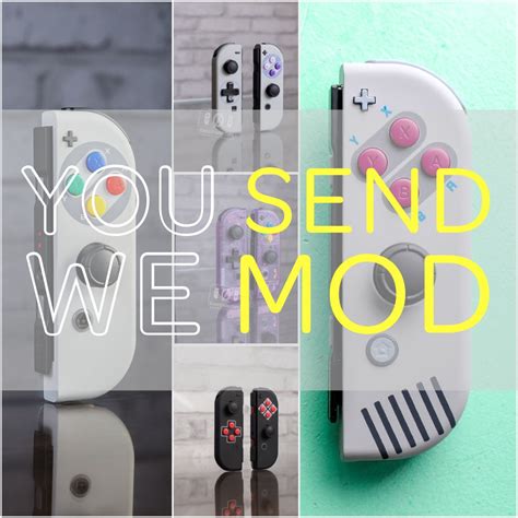 Custom Joy-con Modding Send Your Own Controllers for Customization ...