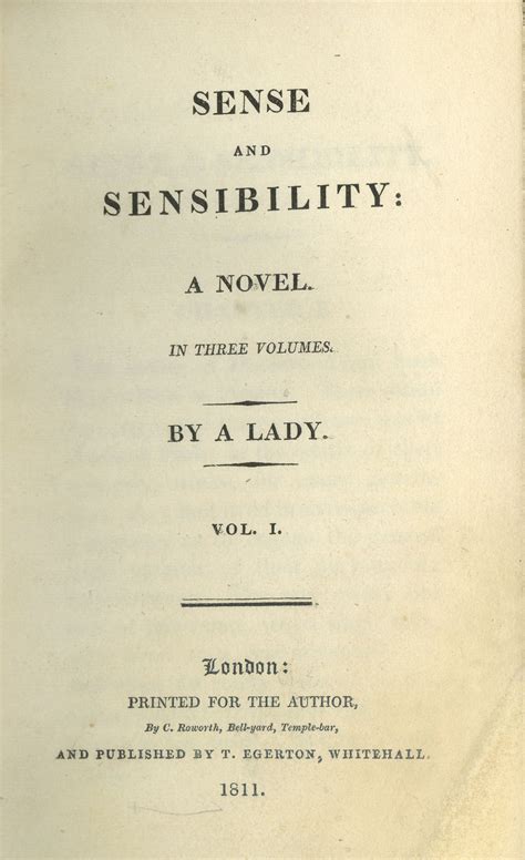 Why Jane Austen self-published her first novel — Austen Heritage