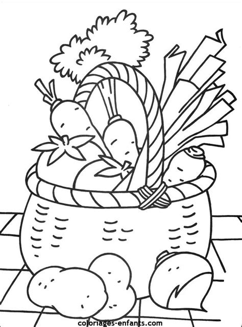 Vegetable Basket Coloring Pages at GetColorings.com | Free printable colorings pages to print ...