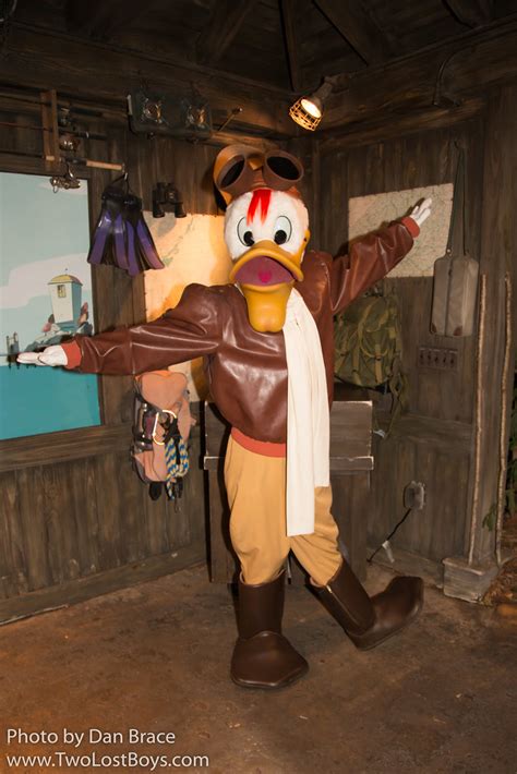 Launchpad McQuack at Disney Character Central