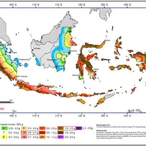 The map of Indonesian earthquake zone | Download Scientific Diagram