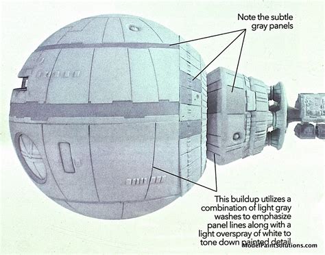 Moebius 1/350 XD-1 “Discovery One” from 2001: A Space Odyssey | Model Paint Solutions