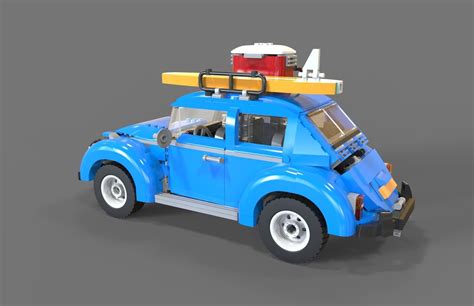 ArtStation - Lego car beetle | Resources