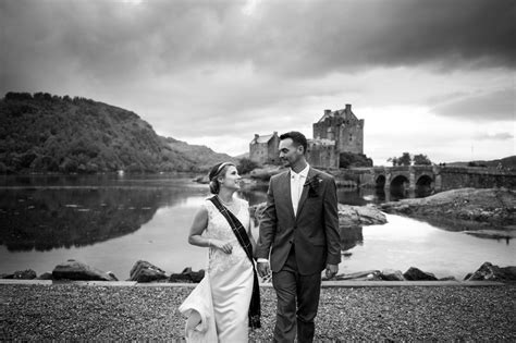 Nicole and TJ's wedding at Eilean Donan Castle