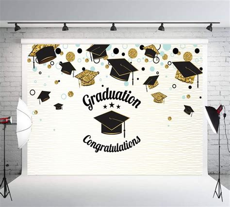 Fondos de fotografía Grad fiesta decoración graduación fond… | Ideas para regalos de graduación ...