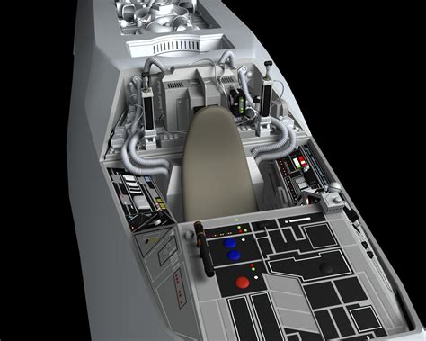 X-Wing Cockpit Modeling by WoodyLWG on DeviantArt