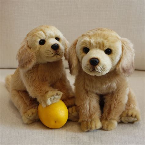 Simulation Labrador Dog Plush Toy Stuffed Animal Super High Luxury ...