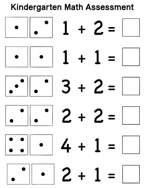 10 best kindergarten assessment math printables pdf for free at ...