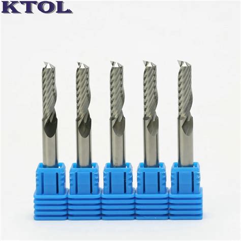 Aliexpress.com : Buy Efficient 10pc/set 6x20mm Single Flute Tool Bits CNC Router Bits One Flute ...