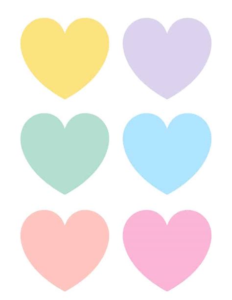 18 Free Printable Conversation Hearts