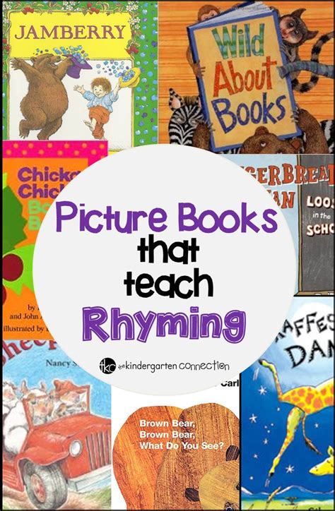 Picture Books that teach Rhyming - The Kindergarten Connection