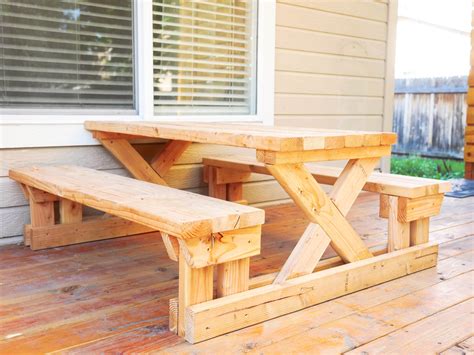 How To Build Wooden Picnic Table » Plasticlee