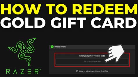 How To Redeem Razer Gold Gift Card (2024) - YouTube