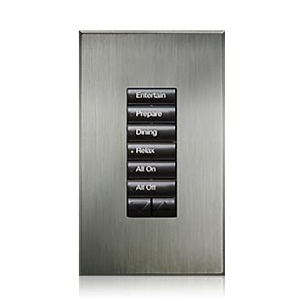 Lutron HomeWorks QS Architectural seeTouch Keypad Overview