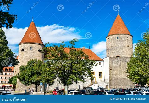 Yverdon-les-Bains Castle in the Canton of Vaud, Switzerland Editorial ...