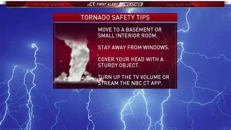 What to Do in Event of a Tornado Warning – NBC Connecticut