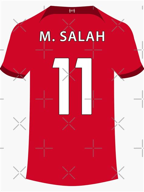 "Mohamed Salah - Liverpool 22" Sticker for Sale by OnTargetSports ...