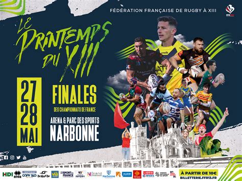 Finales 2023 : 4ème édition du Printemps du XIII - Fédération Française de Rugby à XIII