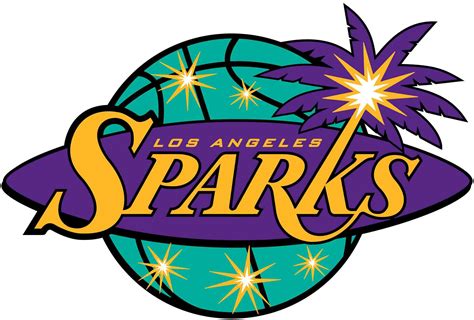 La Sparks Logo | Sparks logo, Wnba, Sports logo