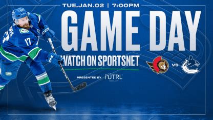 Game Notes: Canucks vs. Senators | Vancouver Canucks