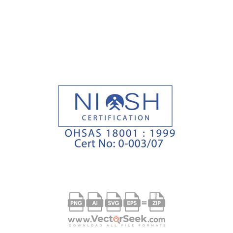 NIOSH Certification Logo Vector - (.Ai .PNG .SVG .EPS Free Download)