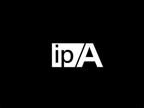 IPA Logo and Graphics design vector art, Icons isolated on black background 19584521 Vector Art ...