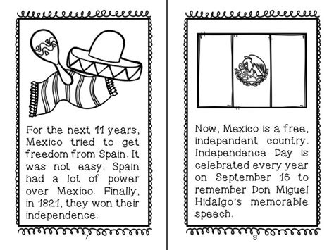 Free Printable Mexican Independence Day Worksheets
