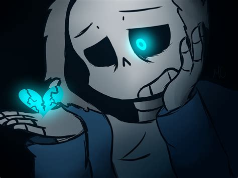 Sans fan art by SkeIIyHeart on DeviantArt