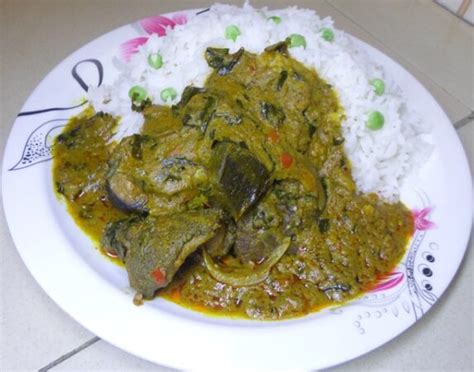 Banga Soup W/White-Rice - PointOne African Cuisine