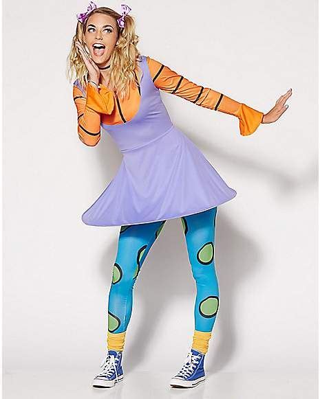 Adult Angelica Costume - Rugrats - Spencer's Comic Con Costumes ...