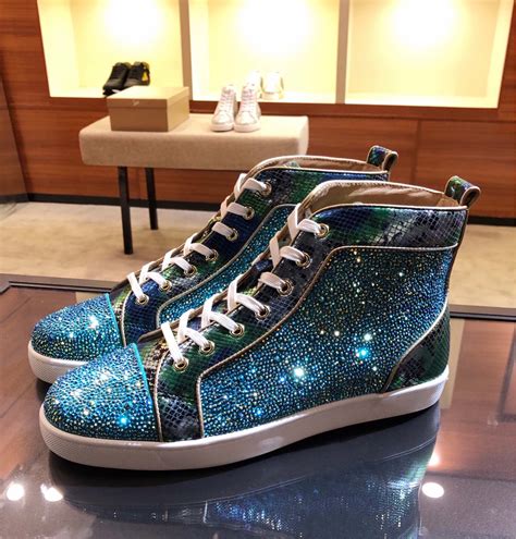 Cheap Christian Louboutin High Top Sneakers For Men # 233111,$129 [FB233111] - Designer ...