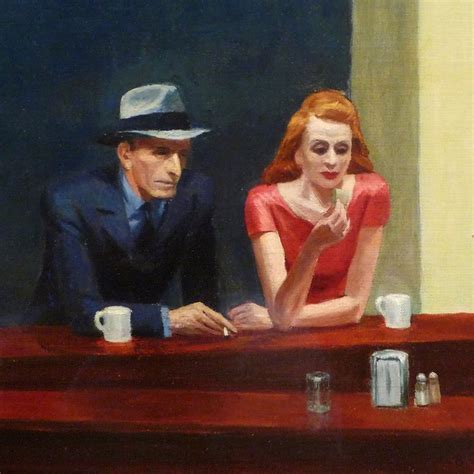 hopper nighthawks detail | MATTHEW'S ISLAND