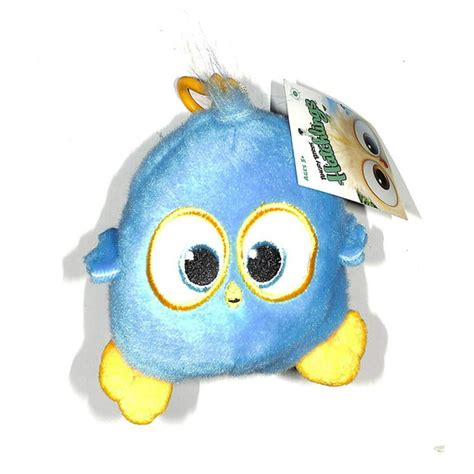 Rovio Angry Birds Hatchlings Blue 4-Inch Plush Clip On - Walmart.com ...