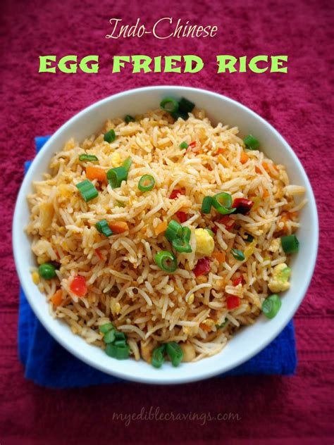 INDO-CHINESE FRIED RICE - MyEdibleCravings