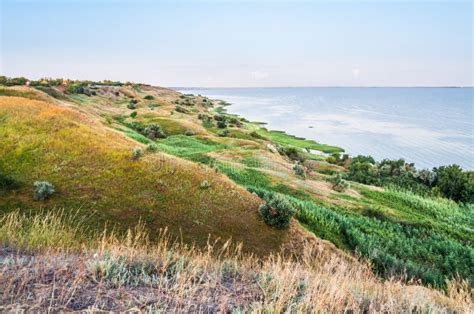 The Shore of Taganrog Bay in the Rostov Region Stock Image - Image of ...