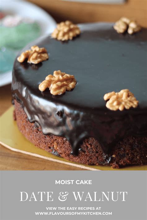 Moist Date and Walnut Cake |Best Recipe for Date and Walnut Cake