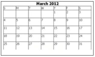 Create a Printable Calendar | Calendar Template