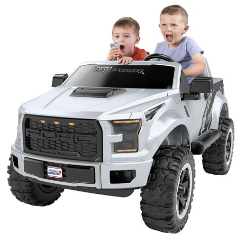 Ford F-150 Raptor Power Wheels Extreme, Silver NEW FREE SHIPPING! | eBay