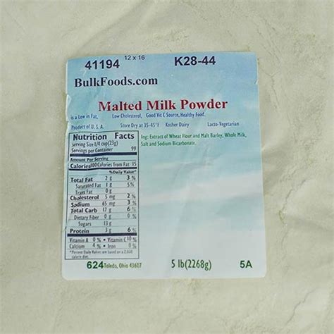 Malted Milk Powder from USA - buy Baking and Pastry online at Gourmet ...