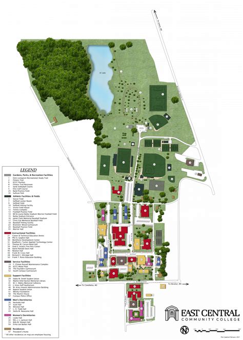 Campus Map | East Central Community College