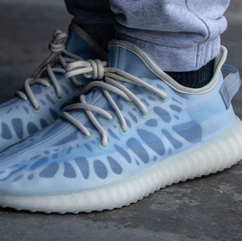 adidas Yeezy Boost 350 v2 Mono Ice Release Info | SneakerNews.com