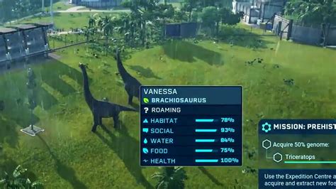 Jurassic World Evolution Gameplay - 22 Minutes (dev commentary) - YouTube