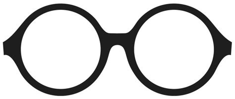 Harry Potter Glasses PNG Photos - Glasses PNG image | Kids stationary, Clip art, Stationary craft