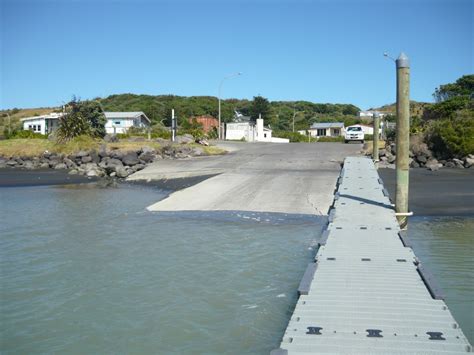 Land, Air, Water Aotearoa (LAWA) - Patea River at boat ramp, Patea