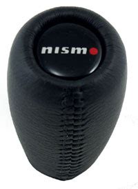 Motorsport Auto - The Z Store - NISMO Leather Shift Knob, Black, 300ZX-350Z