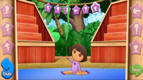 Dora The Explorer Gymnastics