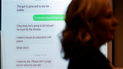 Jennifer Crumbley, Ethan Crumbley's mother, sent ominous texts on day ...